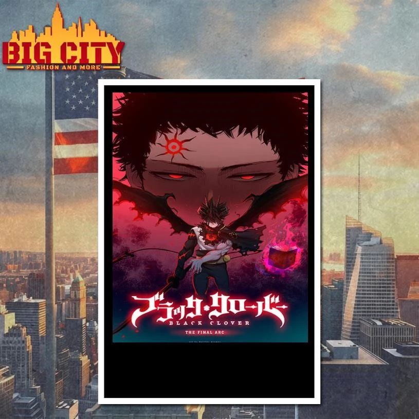 Black Clover The Final Arc Season 4 Announced Poster For 2029 Poster Shirt
