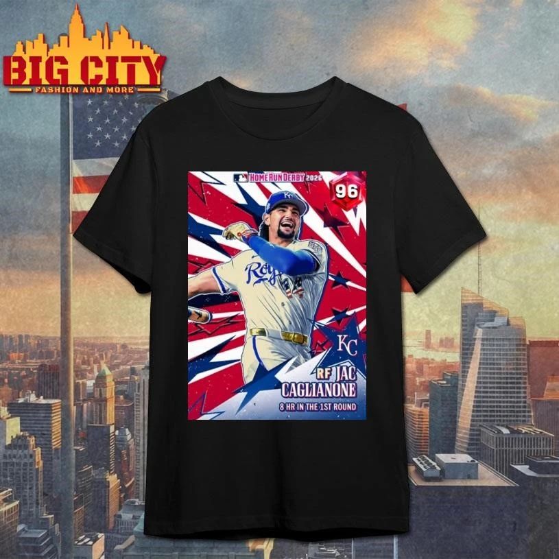 Kansas City Royals Jac Caglianone RF Home Run Derby 2026 Baseball Fan Shirt