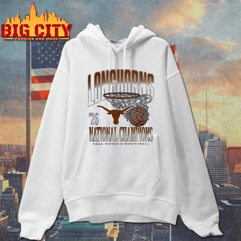 Texas Longhorn Women’s Basketball 2026 National Champions Shirt