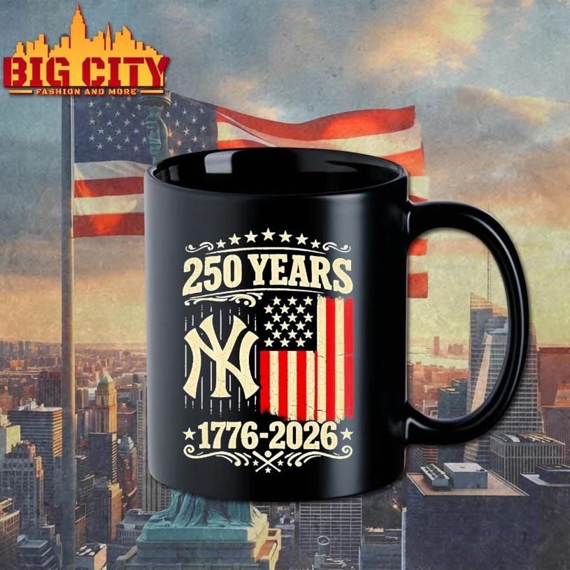 New York Yankees celebrating USA 250th years anniversary 1776 to 2026 retro Shirt