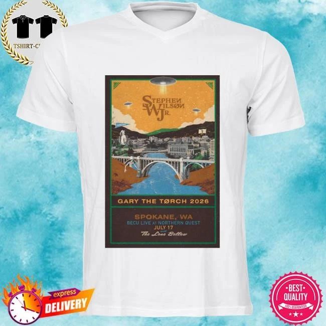 Stephen Wilson JR. Spokane WA 7 17 2026 Poster Shirt
