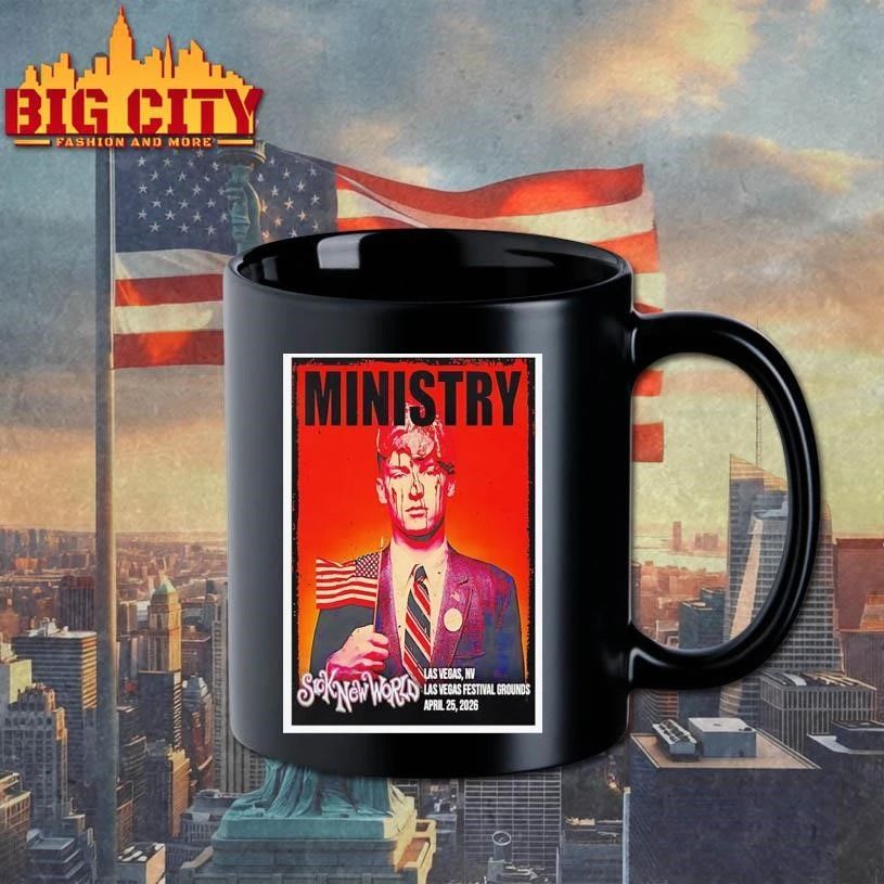 Ministry Concert Las Vegas Nv April 25 2026 Shirt
