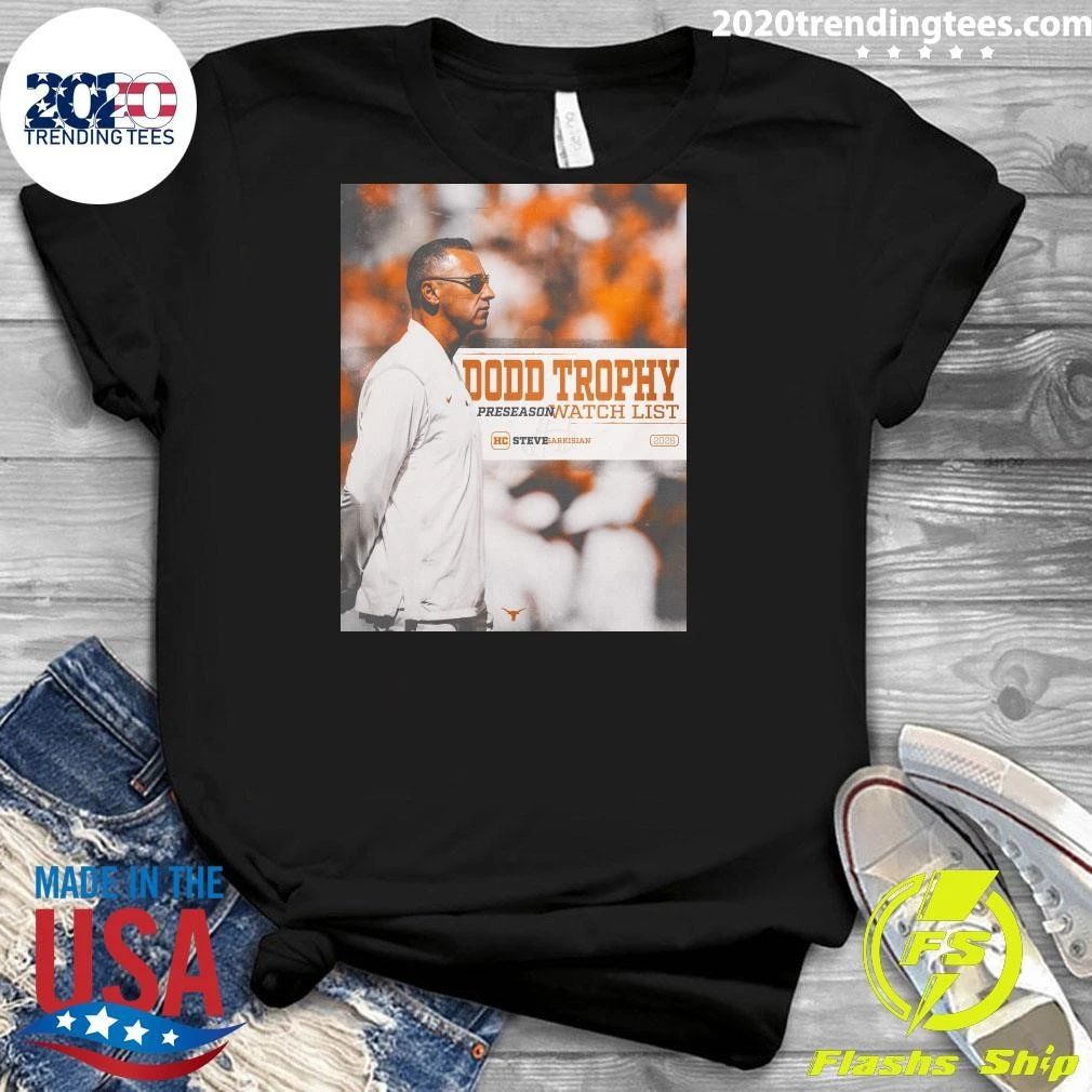Head Coach Sark Has Been Named To The Dodd Trophy 2026 Shirt