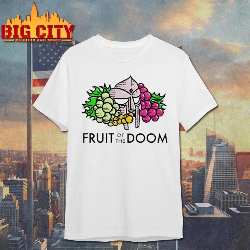MF DOOM Fruit of the Loop Parody Fruit of the Doom Shirt