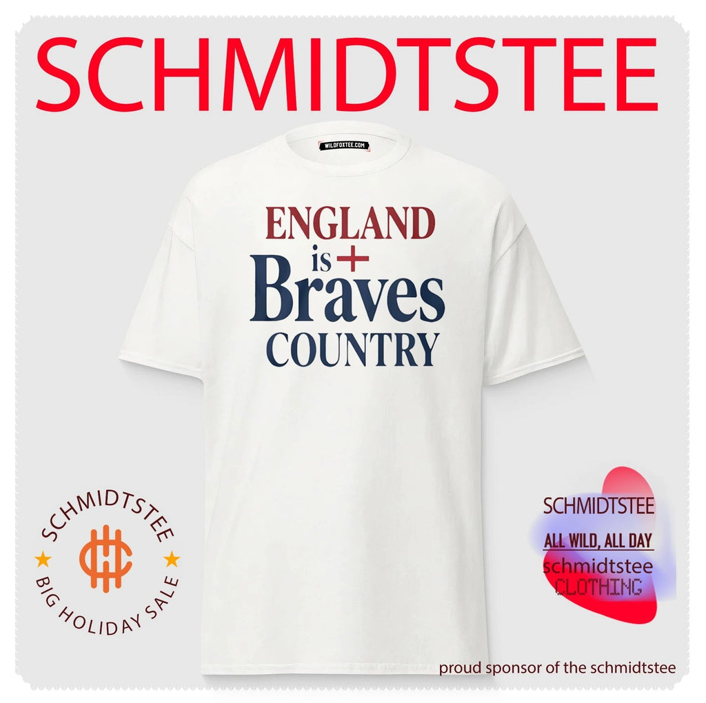 England Is Braves Country Flag Shirt