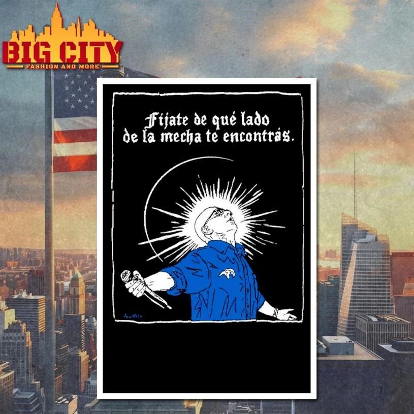 Fijate de que lado de la mecha te encontras Rock Singer Graphic Shirt