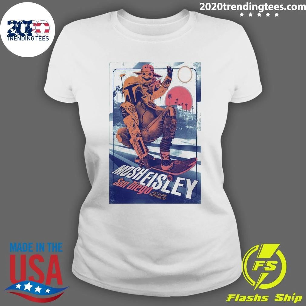 MOSH EISLEY San Diego July 24, 2026. CA Shirt