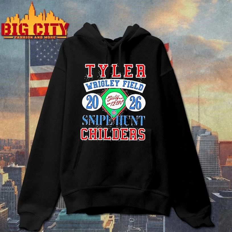Tyler Childers Chicago Il Wrigley Field July 12 2026 Tour Shirt