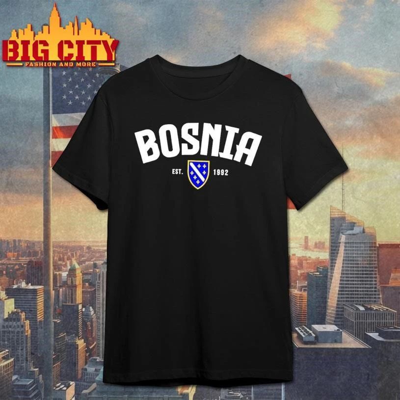 Bosnia Herzegovina Est 1992 Flag Shirt