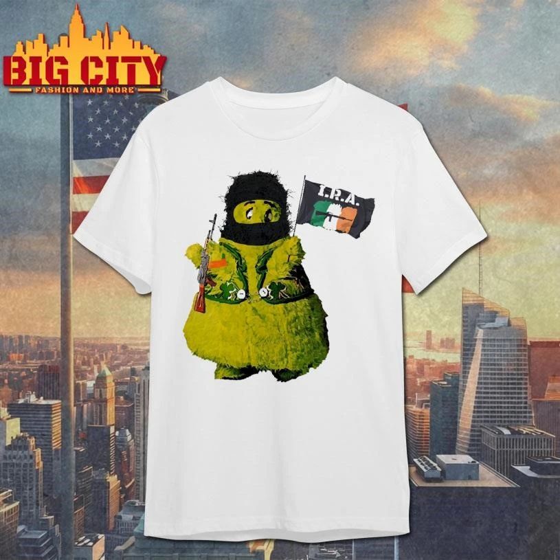 Irish Republican Grimace IRA Flag Gun Meme Shirt