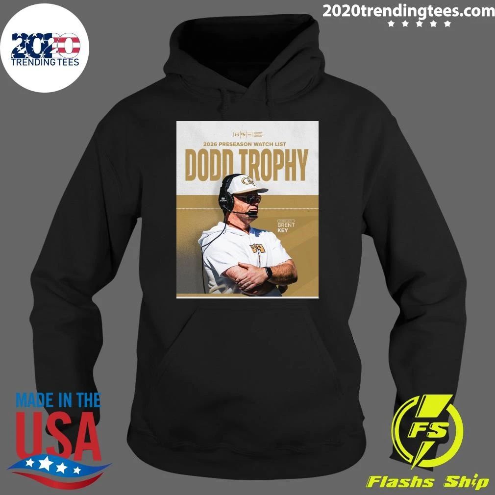 Head Coach Brent Key Has Been Named To The Dodd Trophy 2026 Shirt