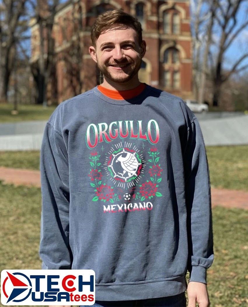 Orgullo Mexicano 2026 World Cup floral shirt