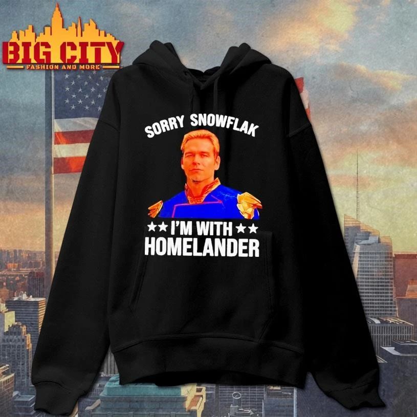 The Boys Season 5 Soldier Boy Sorry Snowflake I’m With Homelander Graphic Shirt