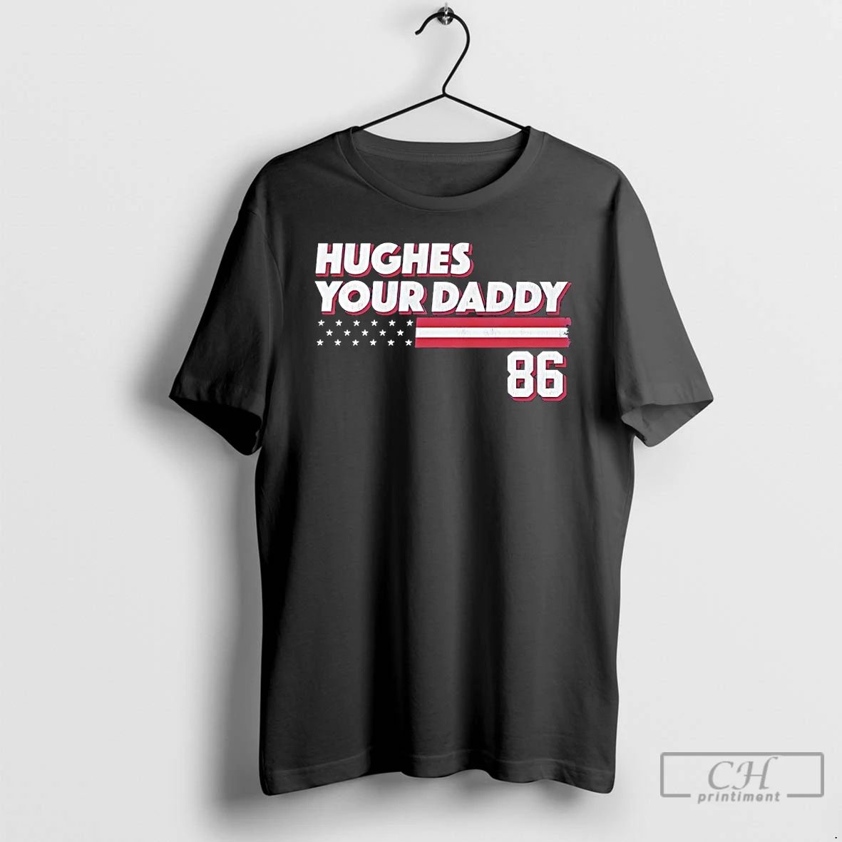 Classic Jack Hughes Your Daddy 86 Stars And Stripes Edition