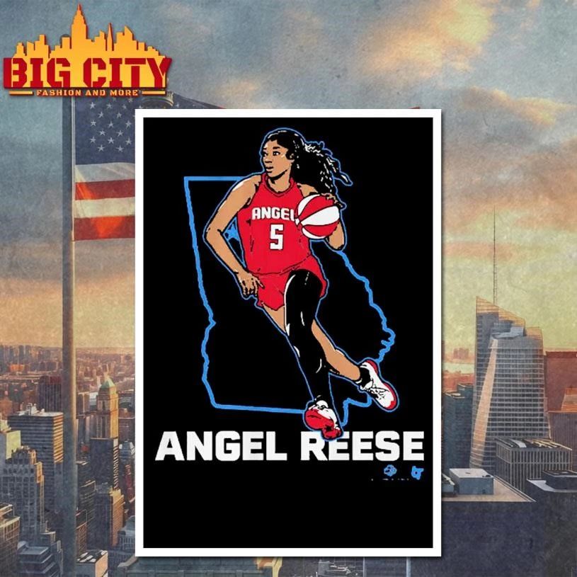 Angel Reese State Star ATL Graphic Shirt