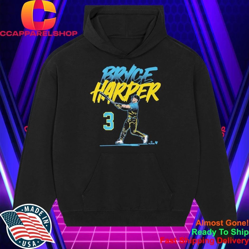 Bryce Harper Slugger Swing Number 3 Shirt