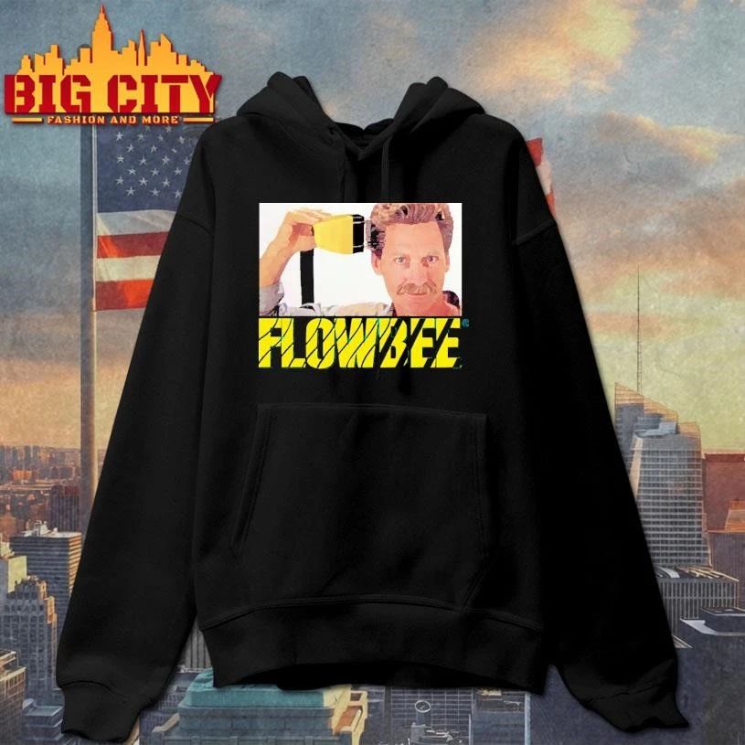 Flowbee vintage hair cutter system yellow haircut machine shirt