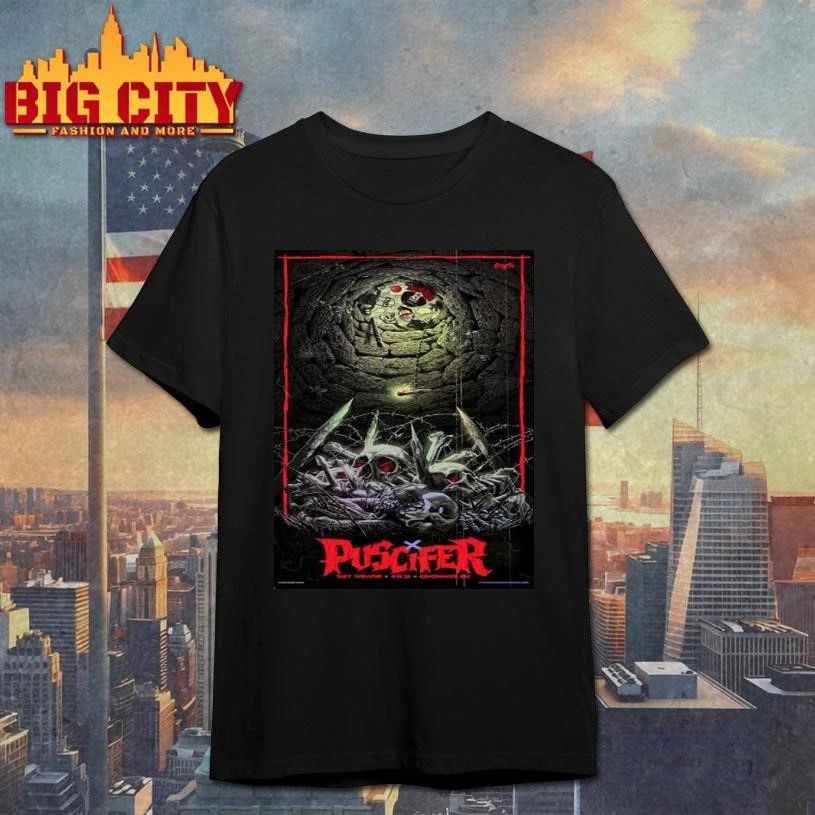 Puscifer Normal Isn’t’ Tour 2026 Cincinnati Poster At April 19 2026 At Taft Theater Poster Shirt