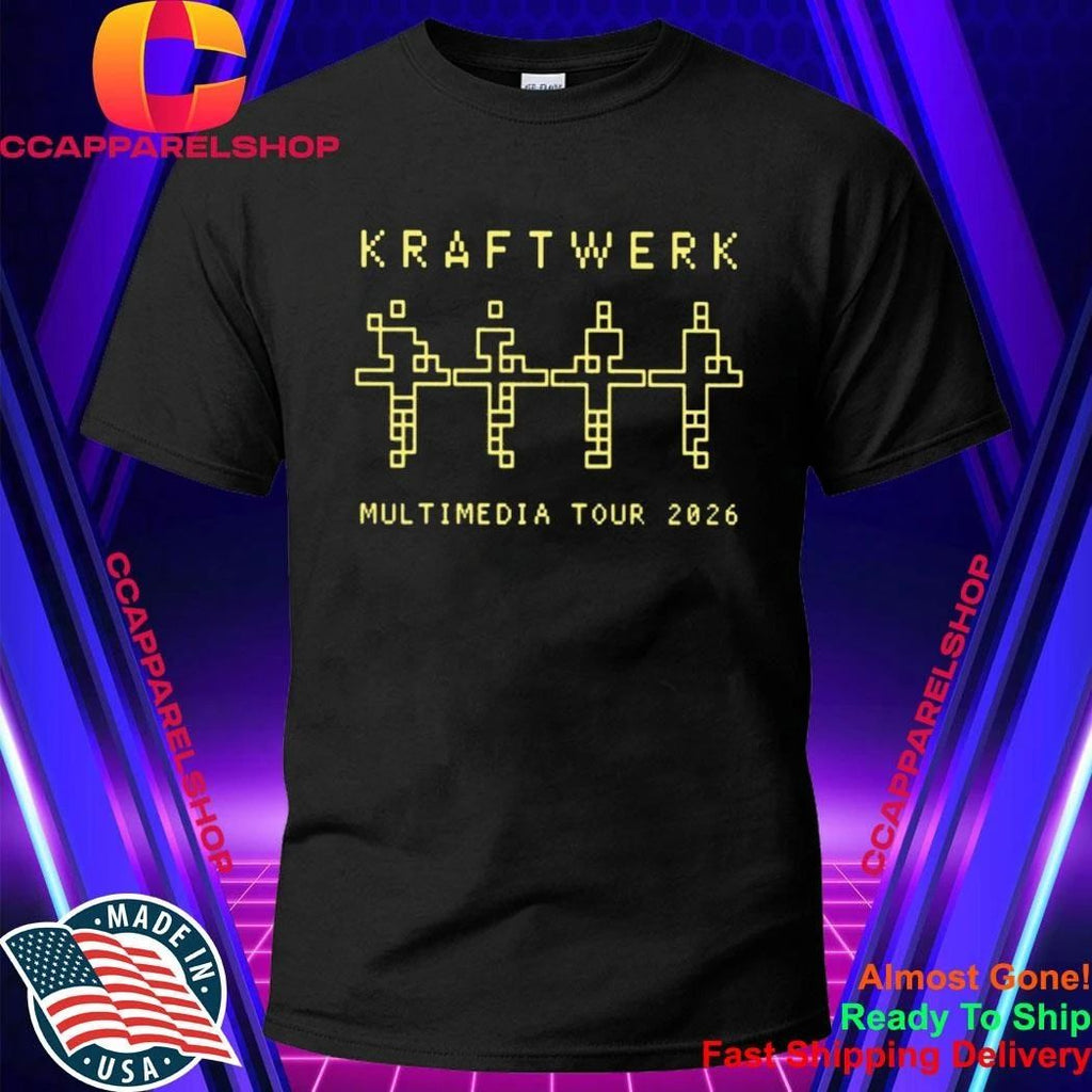 Kraftwerk Multimedia Tour 2026 Shirt