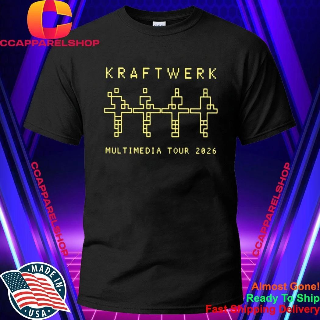 Kraftwerk Multimedia Tour 2026 Shirt