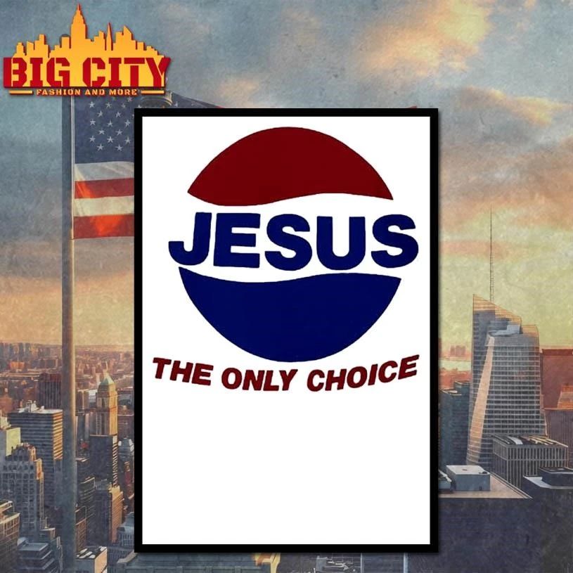JESUS THE ONLY CHOICE PEPSI LOGO Shirt