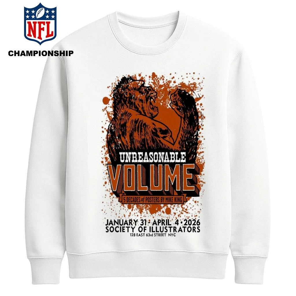 Unreasonable Volume Five Decades of Poster Shirt