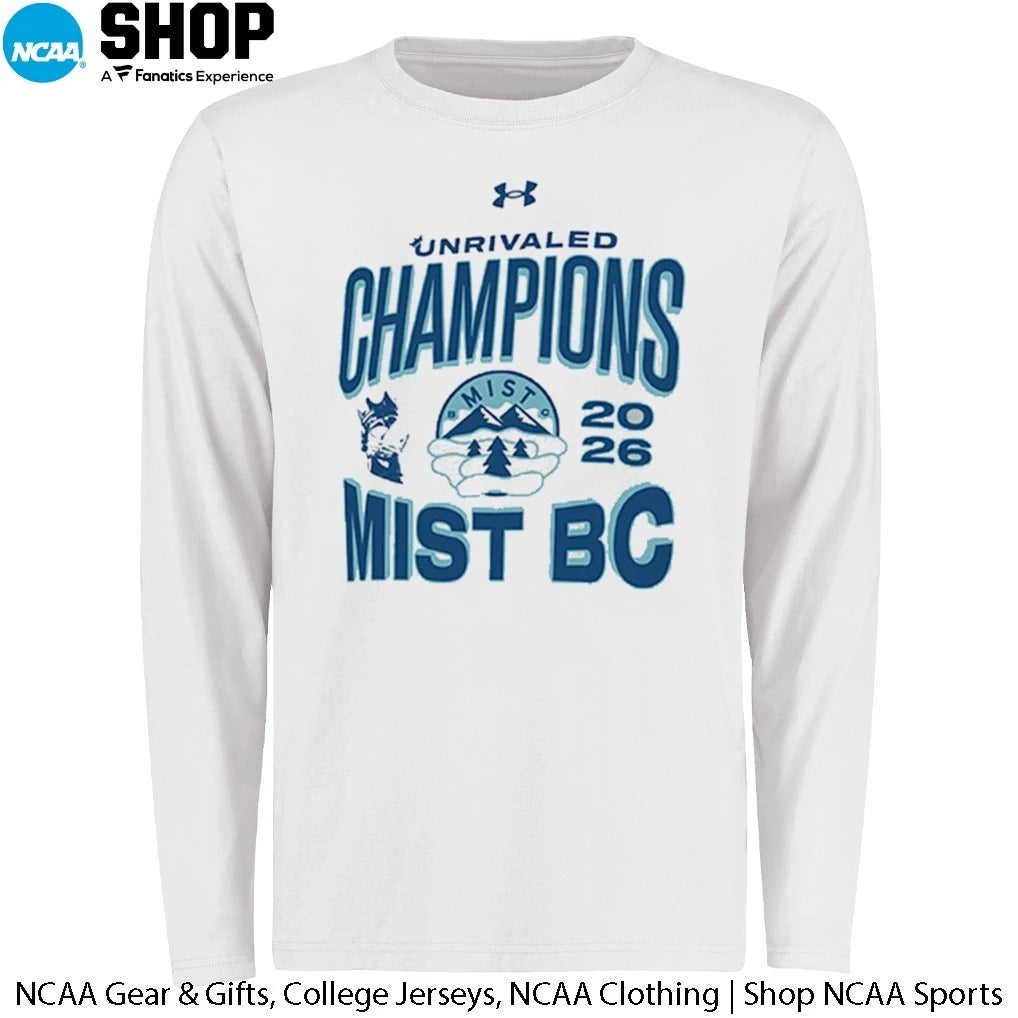 Unrivaled Basketball 2026 Mist Bc Champions T-Shirt