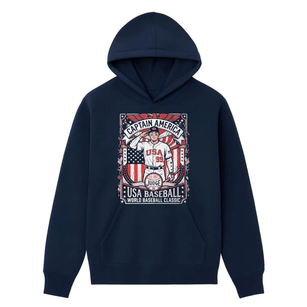 USA Baseball Judge Captain America Shirt