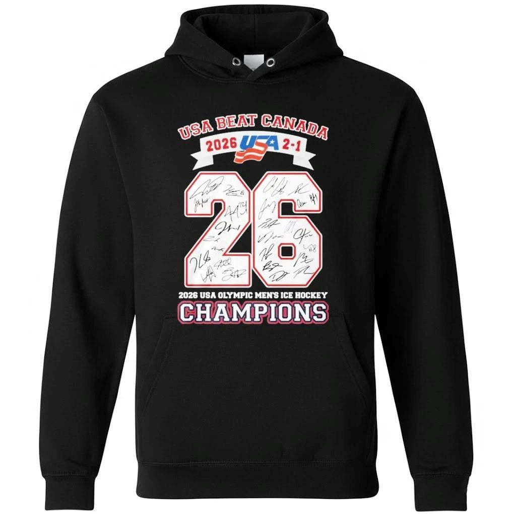 USA Beat Canada 2026 2-1 Champions Shirt