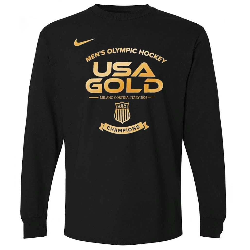 USA Olympic Hockey Champions Shirt