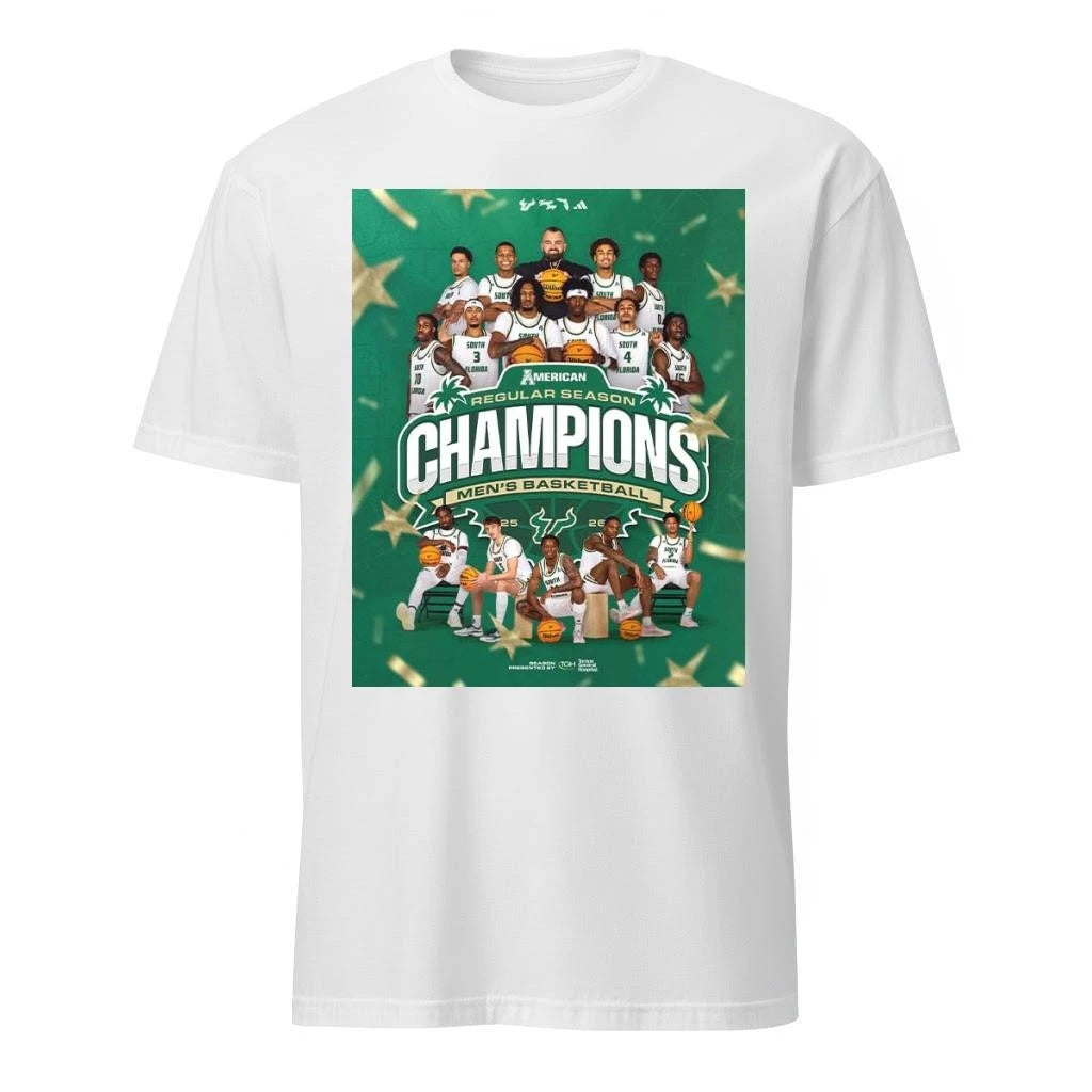 USF South Florida Bulls Men’s Basketball 2025 2026 ACC Regular Season Champions Shirt