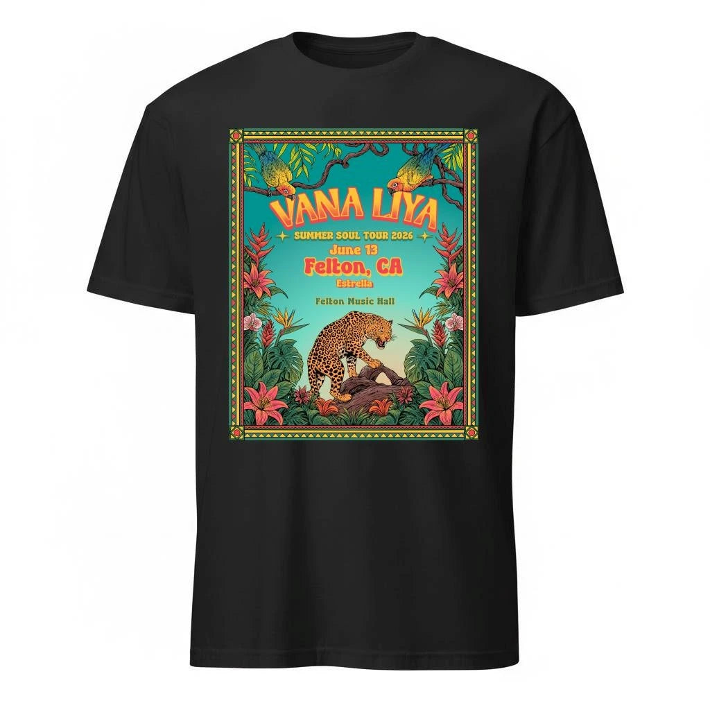 Vana Liya Summer Soul Tour 2026 Poster Shirt