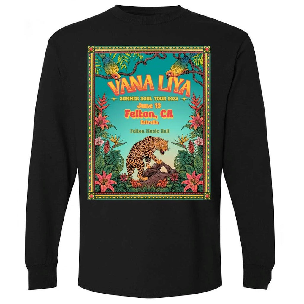 Vana Liya Summer Soul Tour 2026 Poster Shirt