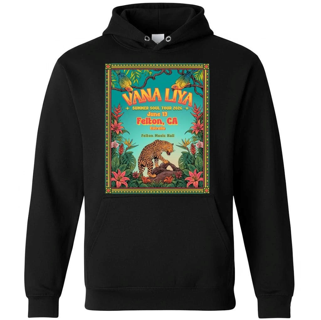 Vana Liya Summer Soul Tour 2026 Poster Shirt