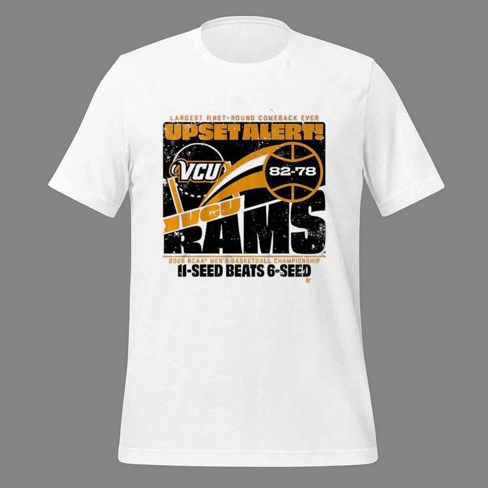 VCU Rams MBB 2026 March Madness Upset Alert Shirt