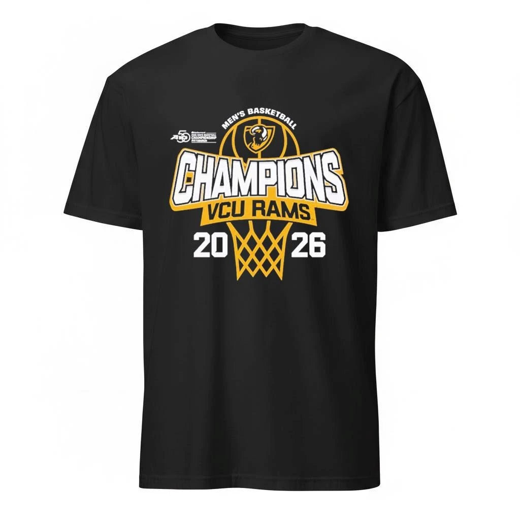 VCU Rams Men’s Basketball 2026 Atlantic 10 Tournament Champions Locker Room