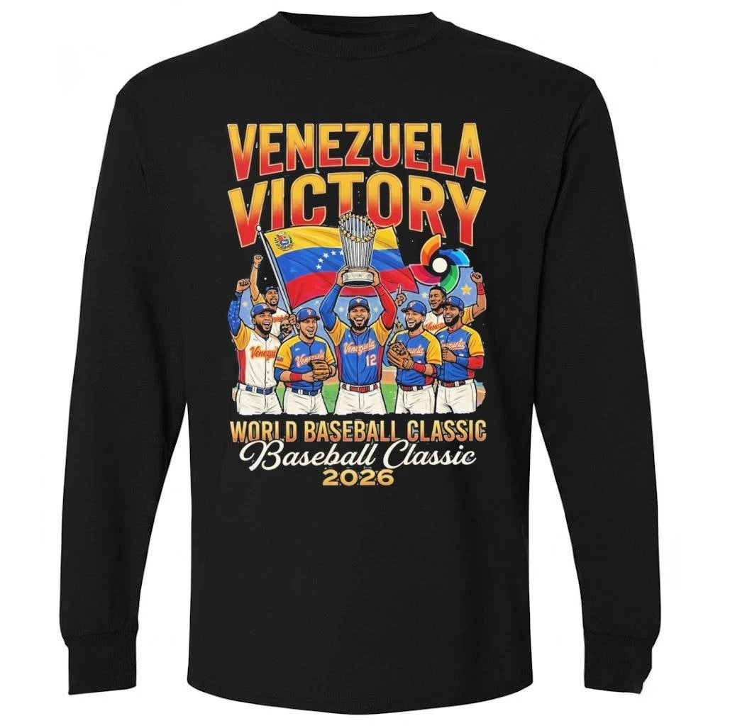 Venezuela Victory Champions Tee 2026 World Baseball Classic Shirt