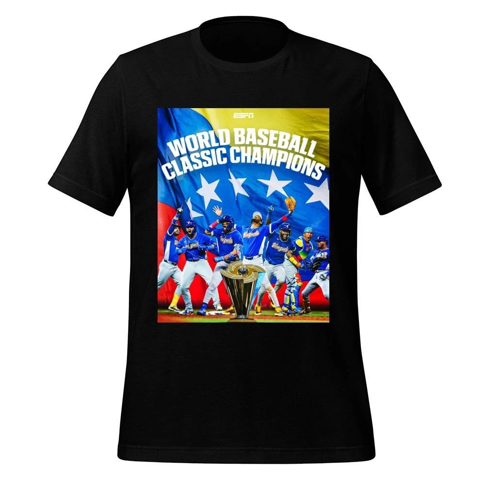 Venezuela World Baseball Classic Champions 2026 For The First Time Poster Shirt