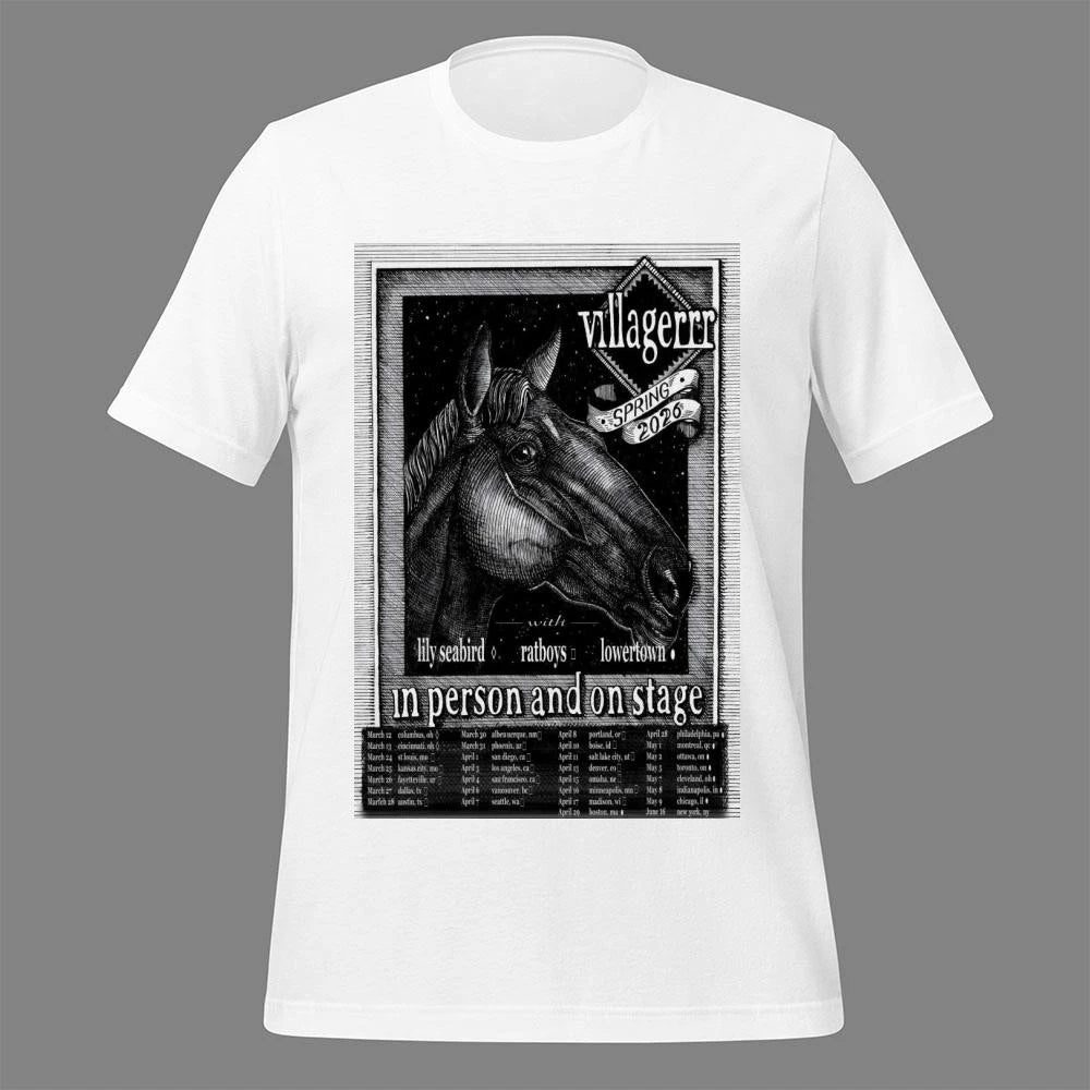 Villagerrr 2026 Spring Tour Poster Shirt