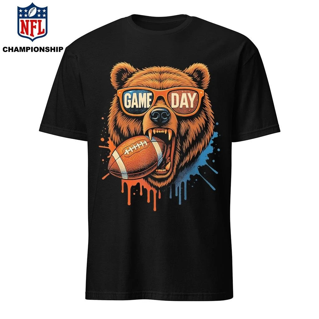 Vintage Retro Bear Game Day Shirt