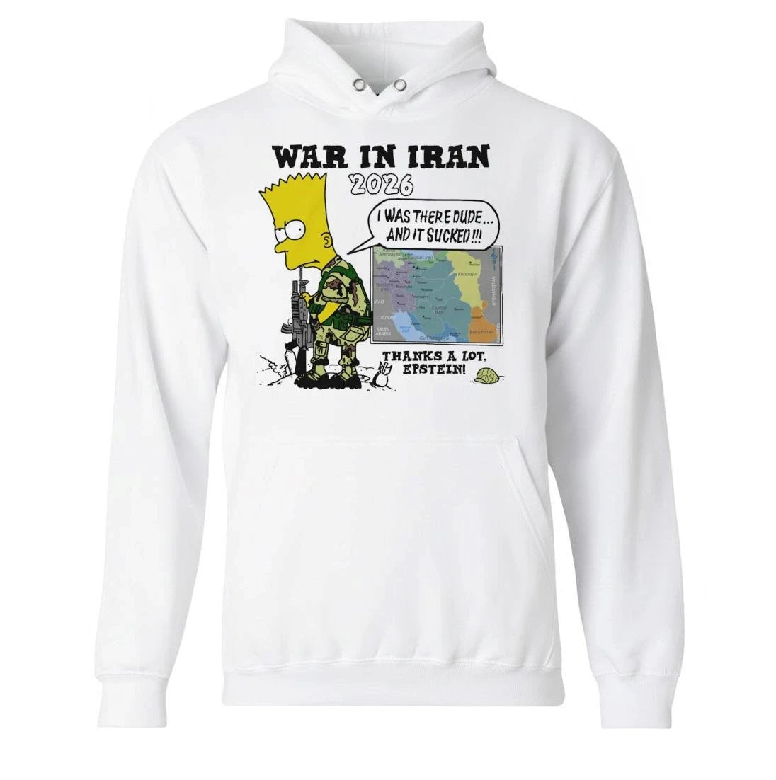 War In Iran Thanks A Lot, Epstein! Shirt