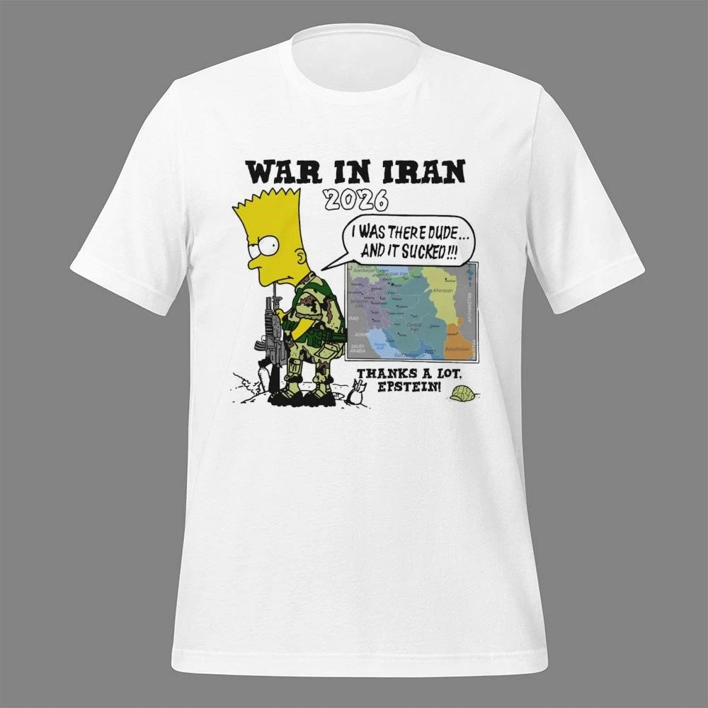 War In Iran Thanks A Lot, Epstein! Shirt