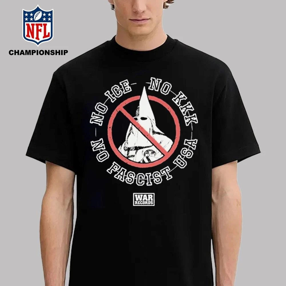 WAR Records No Ice Benefit Shirt