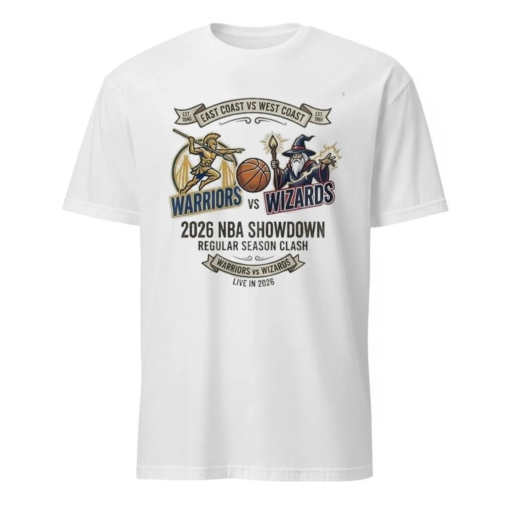 warriors vs wizards nba 2026 Shirt
