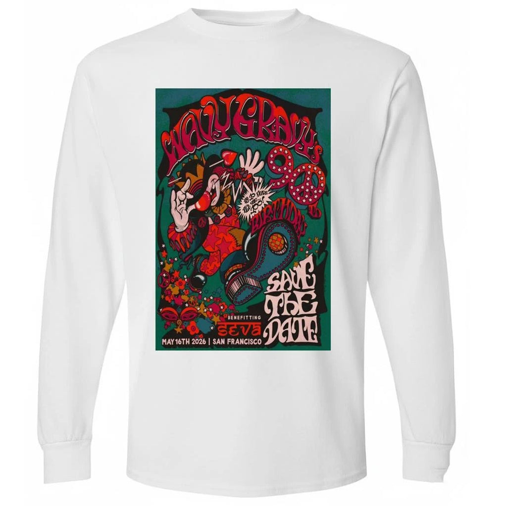 Wavy Gravy’s 90th Birthday San Francisco CA 5.16.2026 Poster Shirt