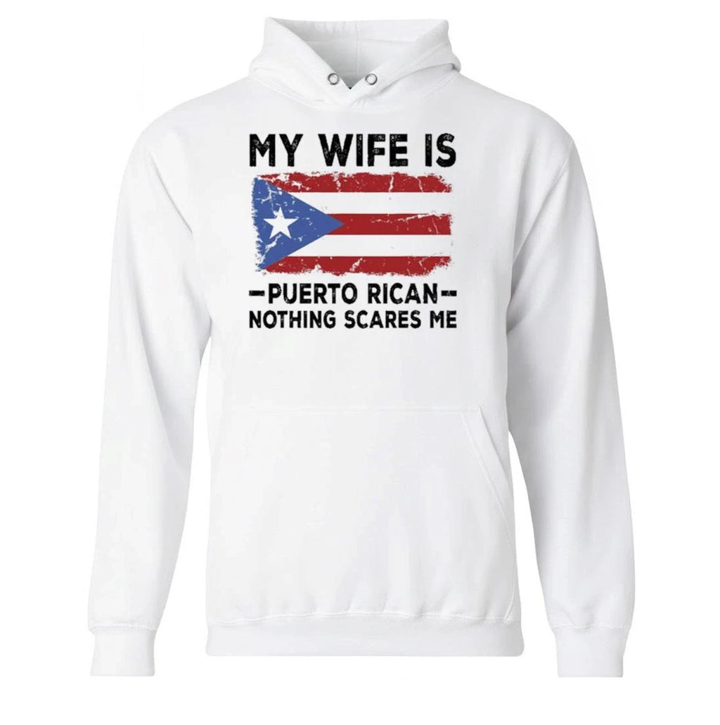WBC My Wife Is Puerto Rican Nothing Scares Me 2026 Shirt