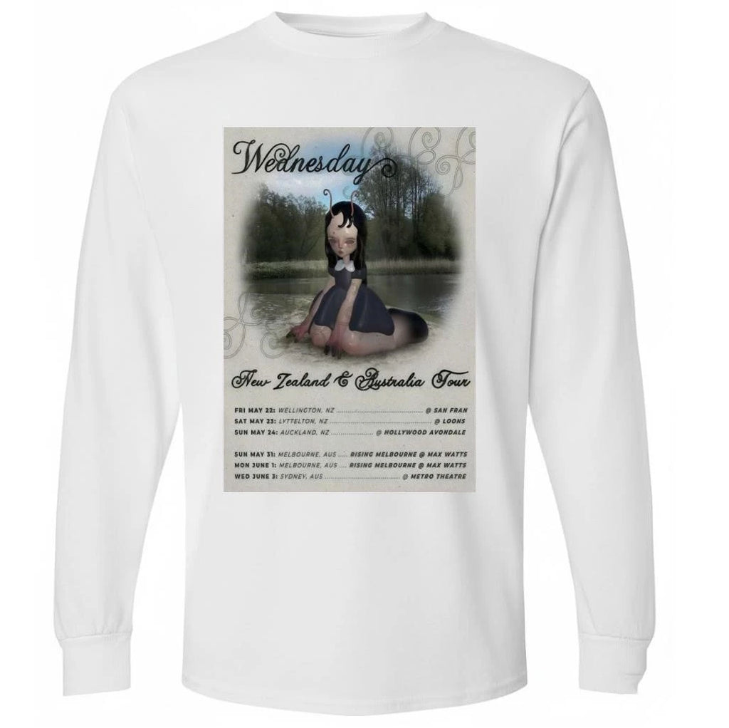 Wednesday New Zealand &amp; Australia 2026 Poster Shirt