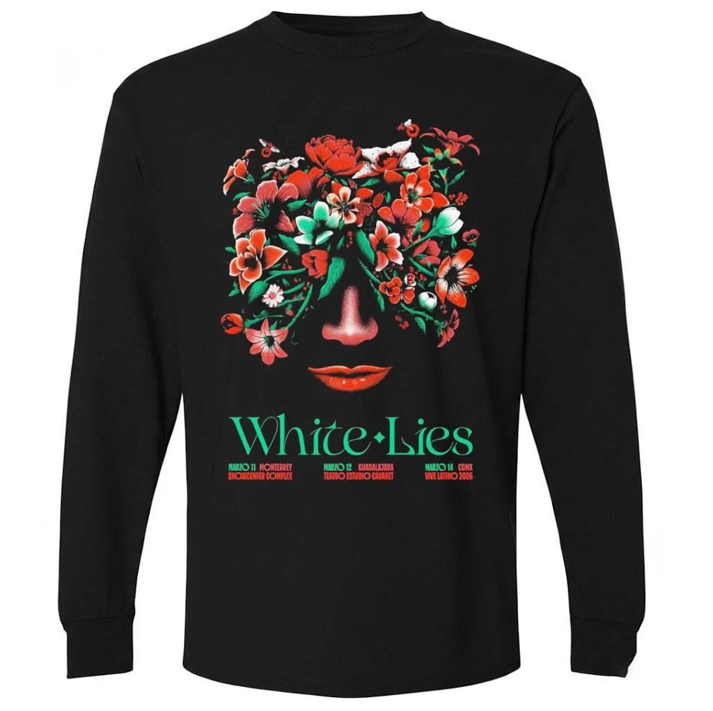 White Lies Guadalajara MX Mar 12 2026 Poster Shirt