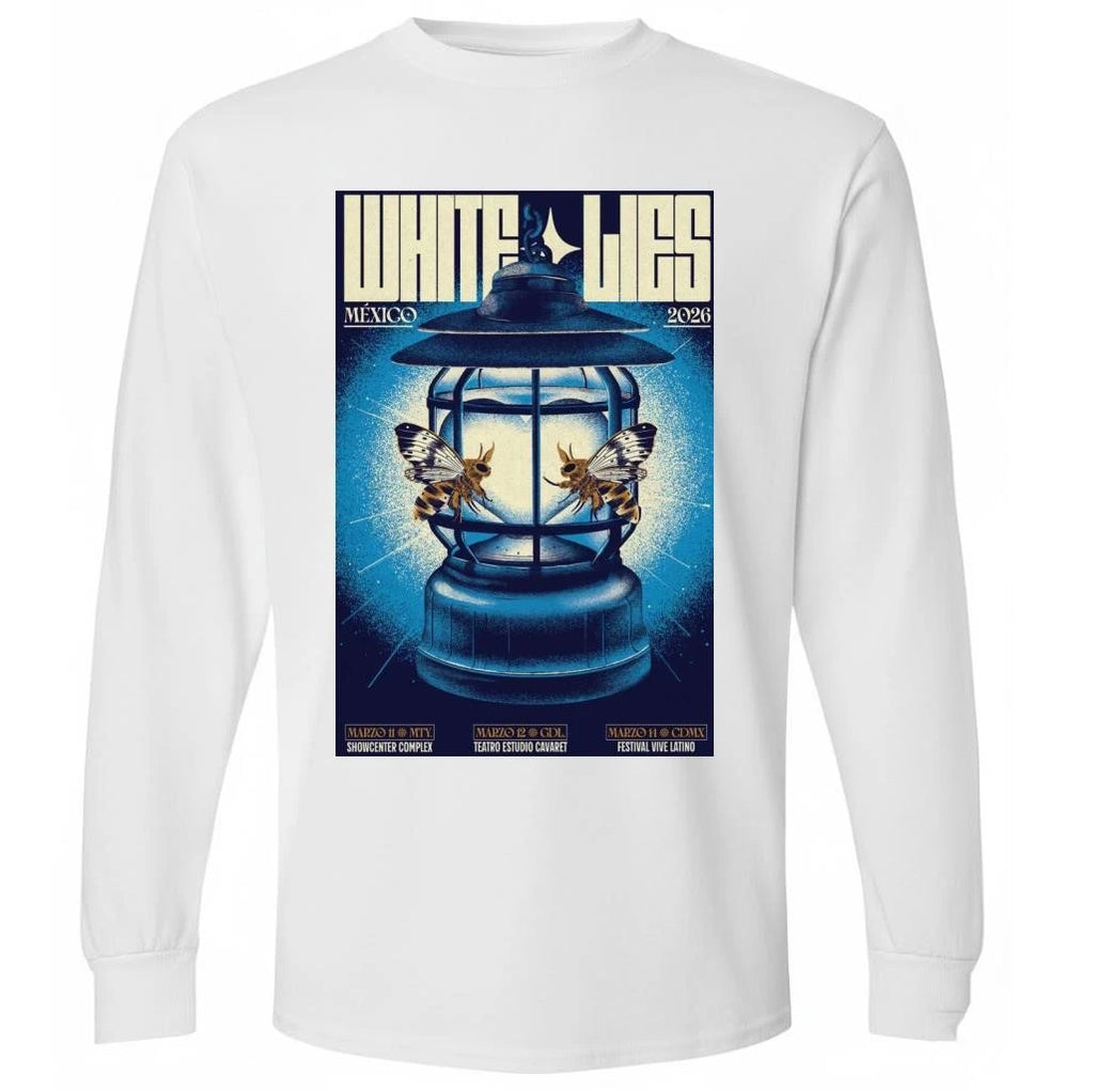 White Lies Mexico March 11-14 2026 Event Poster Shirt