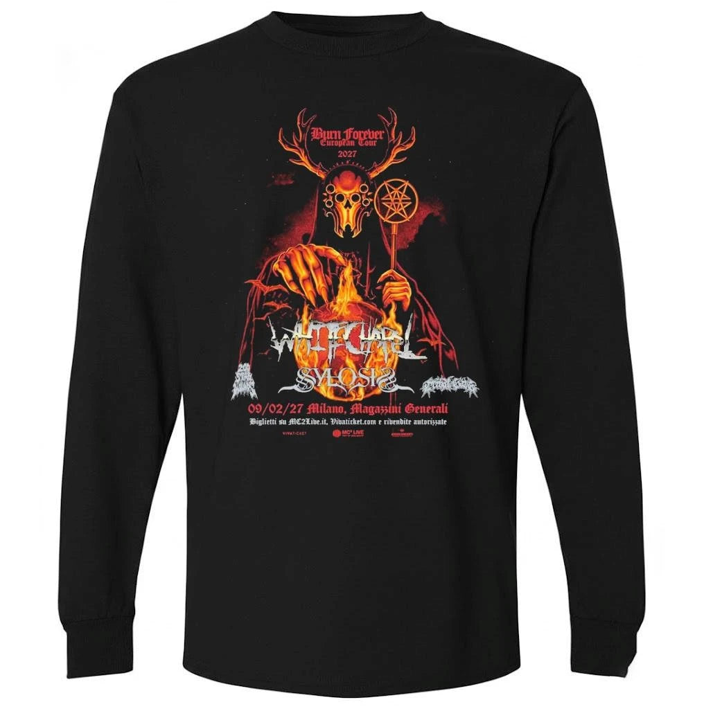 Whitechapel Burn Forever European Tour 2027 Schedule Tour Dates Shirt